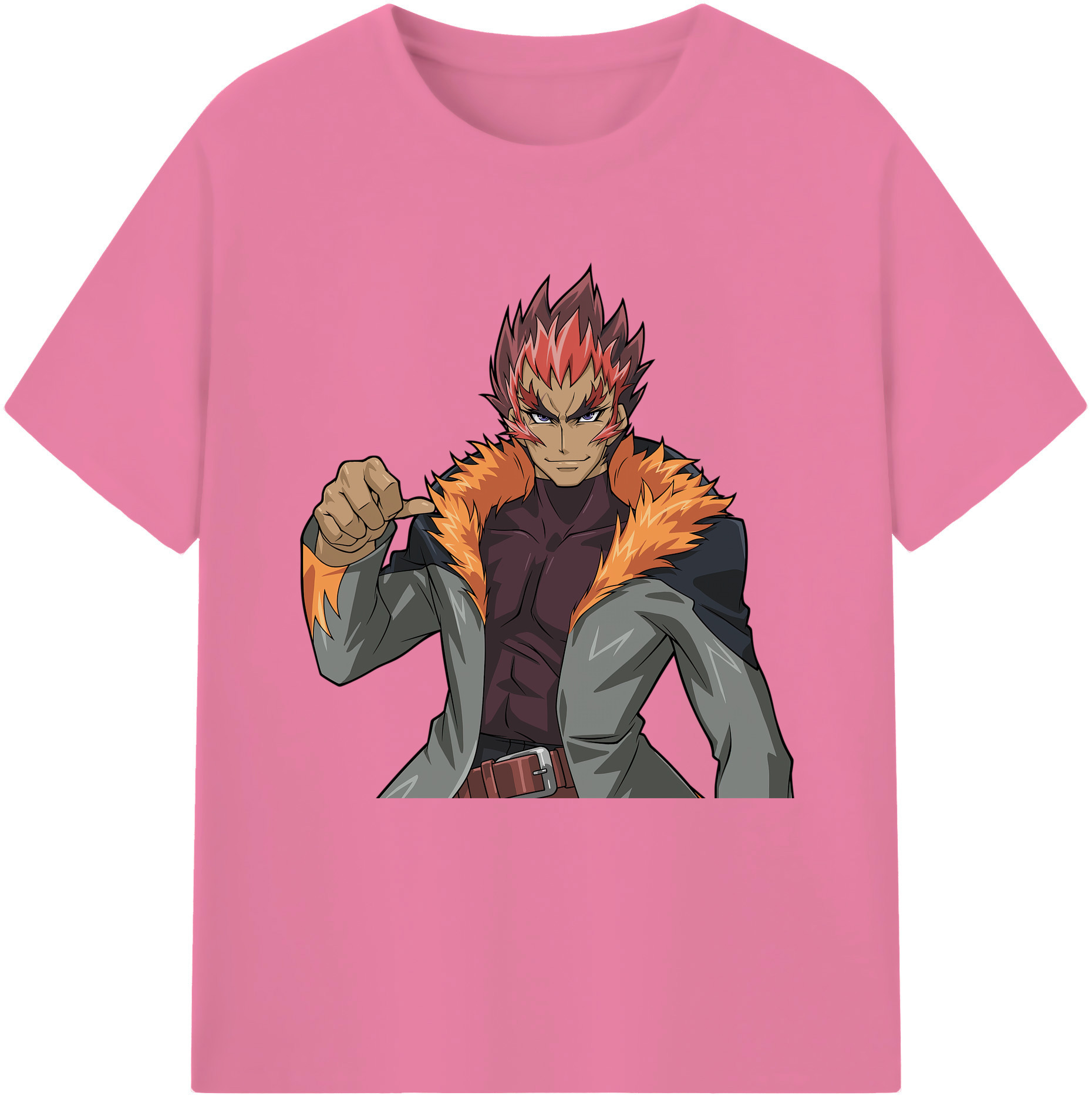 （画像用） 遊☆戯☆王 Yu-Gi-Oh! 綿100％半袖Tシャツ（フロントプリント）